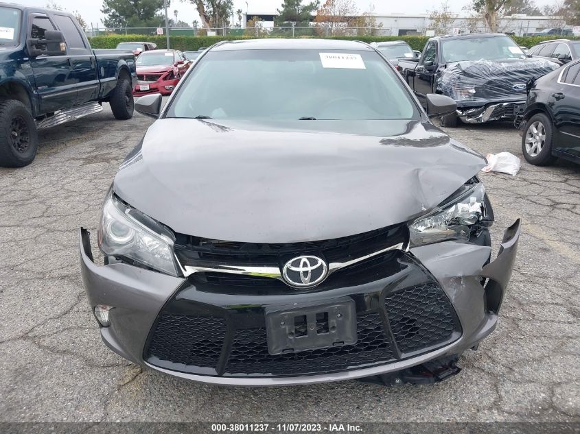 2016 Toyota Camry Se VIN: 4T1BF1FK6GU185319 Lot: 38011237