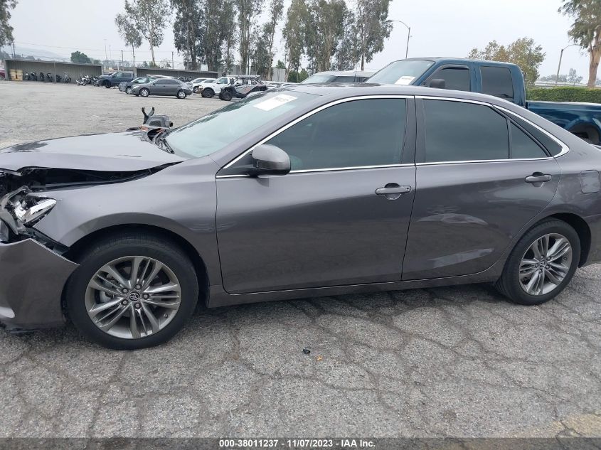 2016 Toyota Camry Se VIN: 4T1BF1FK6GU185319 Lot: 38011237