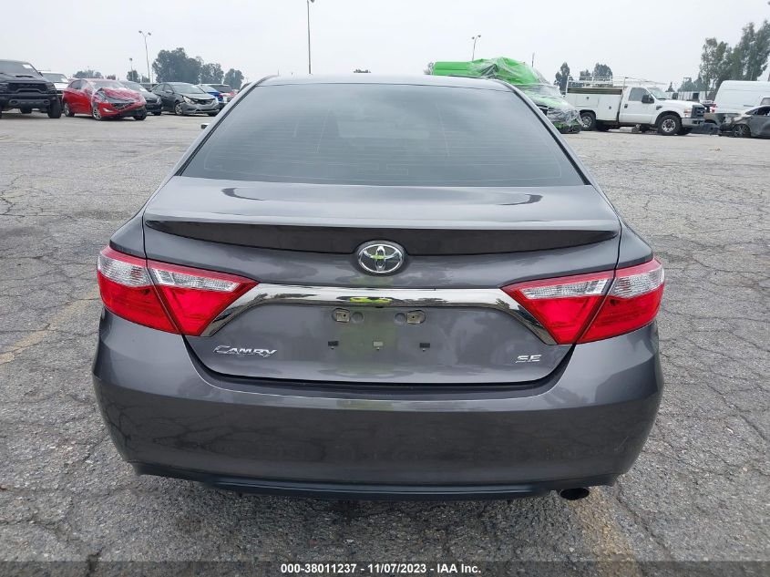 2016 Toyota Camry Se VIN: 4T1BF1FK6GU185319 Lot: 38011237