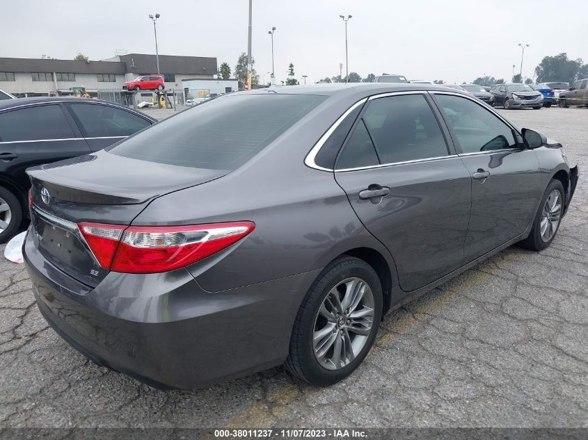 2016 Toyota Camry Se VIN: 4T1BF1FK6GU185319 Lot: 38011237