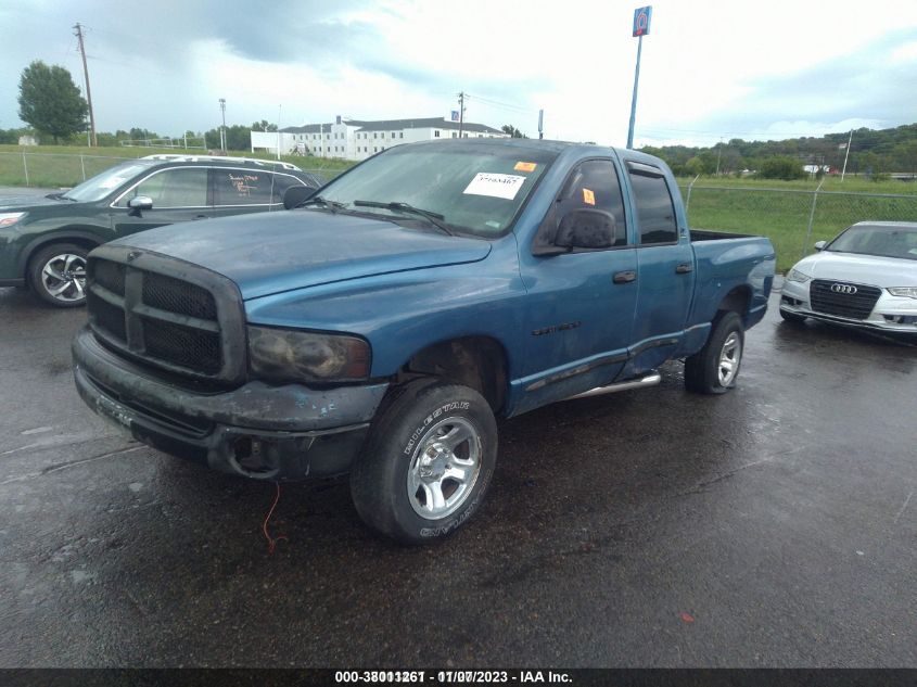 2002 Dodge Ram 1500 Slt VIN: 3B7HA18N22G100475 Lot: 38011261