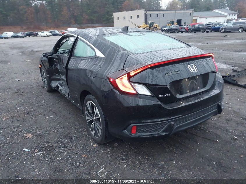 2017 Honda Civic Ex-T VIN: 2HGFC3A3XHH361255 Lot: 38011315