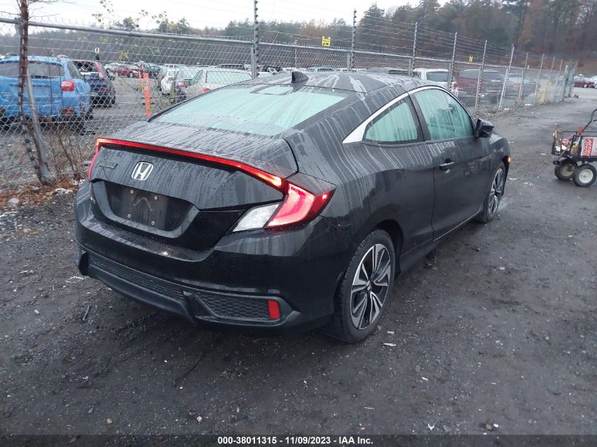 2017 Honda Civic Ex-T VIN: 2HGFC3A3XHH361255 Lot: 38011315