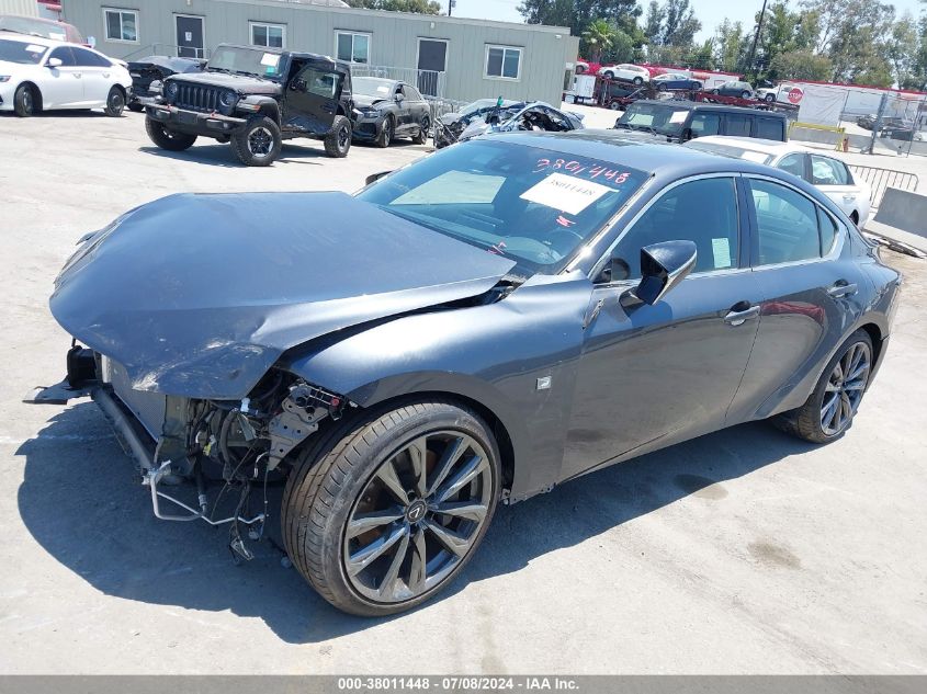 2023 Lexus Is 350 F Sport VIN: JTHGZ1B28P5066137 Lot: 38011448