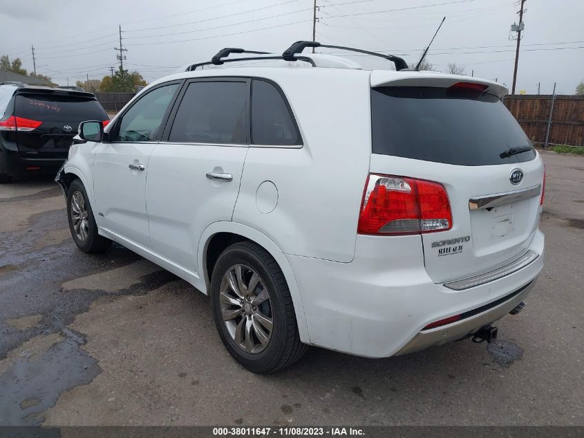 2012 Kia Sorento Sx V6 VIN: 5XYKWDA27CG298544 Lot: 38011647