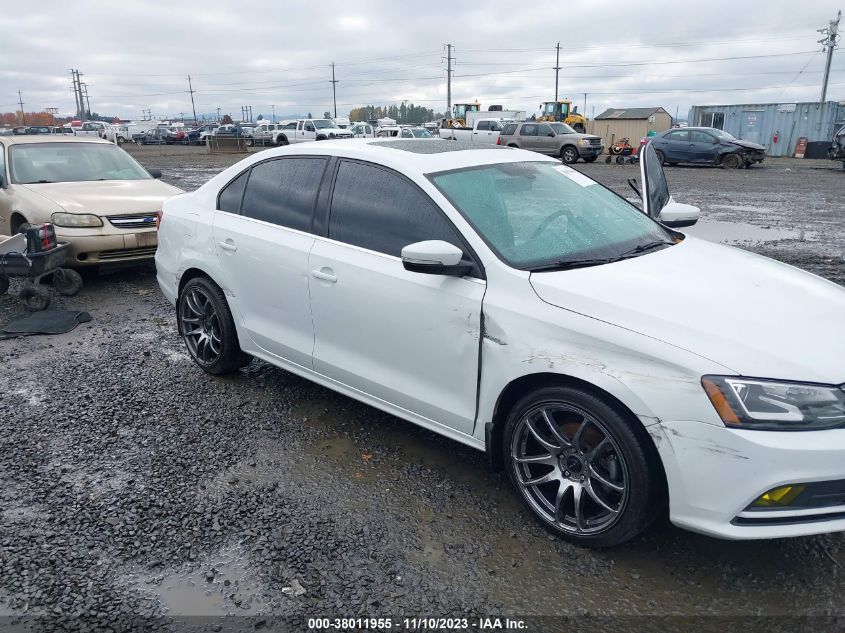 2016 Volkswagen Jetta Sedan 1.8T Sel VIN: 3VWL17AJ8GM402721 Lot: 38011955