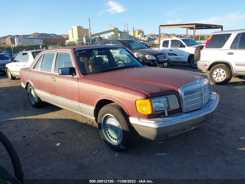 WDBCA25D1JA369106 1988 Mercedes-Benz 300 Sel