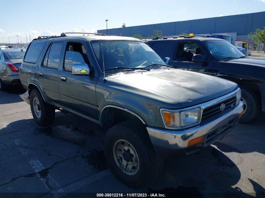 1993 Toyota 4Runner Vn39 Sr5 VIN: JT3VN39W0P0107841 Lot: 38012216