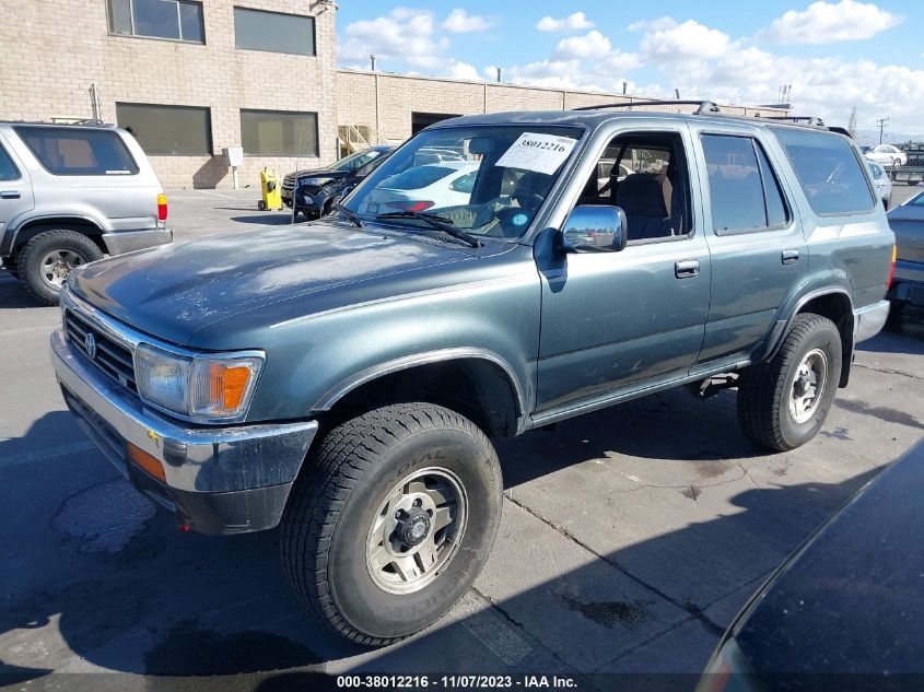 1993 Toyota 4Runner Vn39 Sr5 VIN: JT3VN39W0P0107841 Lot: 38012216