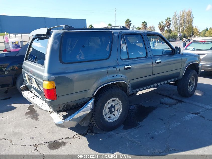 1993 Toyota 4Runner Vn39 Sr5 VIN: JT3VN39W0P0107841 Lot: 38012216