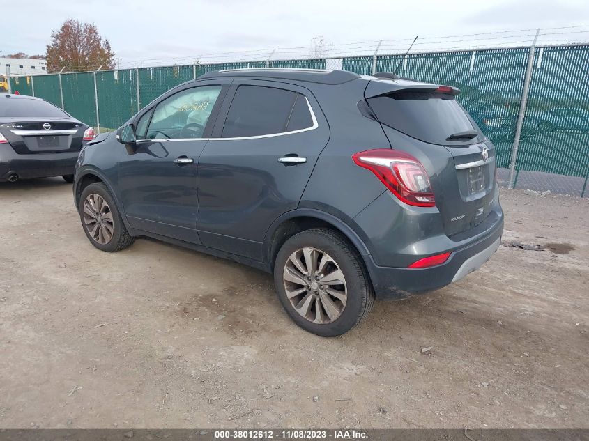 2017 Buick Encore Preferred VIN: KL4CJESB4HB216983 Lot: 38012612