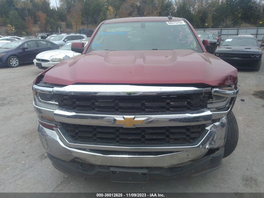 2018 Chevrolet Silverado 1500 1Lt VIN: 3GCUKREC7JG615547 Lot: 38012625