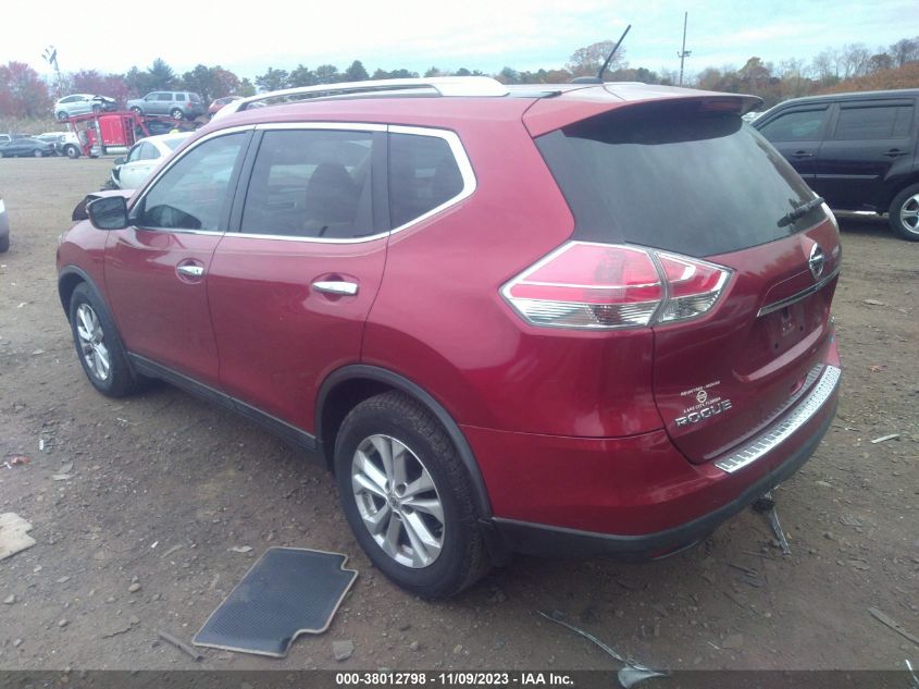 2014 Nissan Rogue Sv VIN: 5N1AT2MT9EC764376 Lot: 38012798