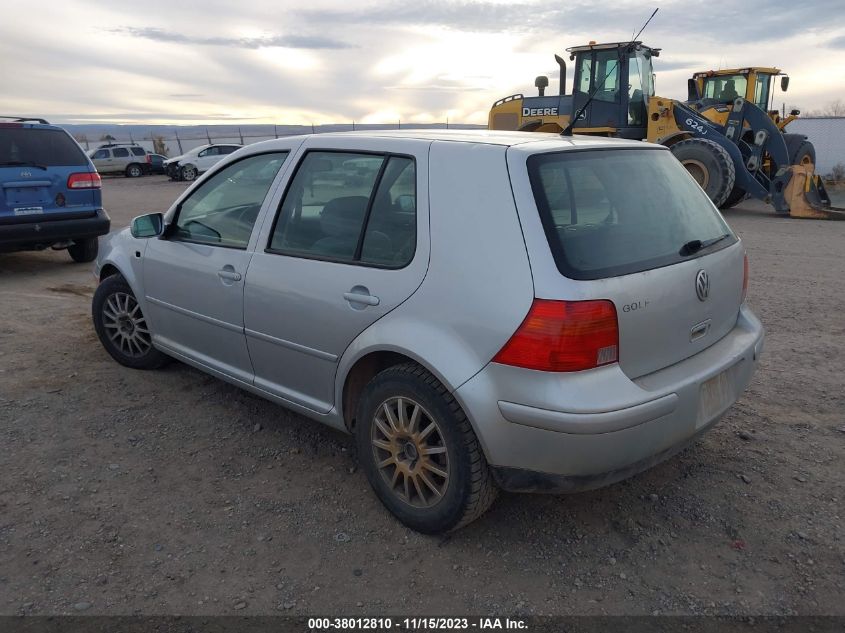 2004 Volkswagen Golf Gls 2.0L VIN: 9BWGL61J644033539 Lot: 38012810