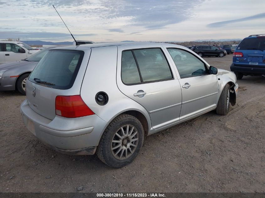 2004 Volkswagen Golf Gls 2.0L VIN: 9BWGL61J644033539 Lot: 38012810