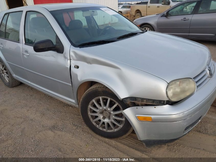 2004 Volkswagen Golf Gls 2.0L VIN: 9BWGL61J644033539 Lot: 38012810