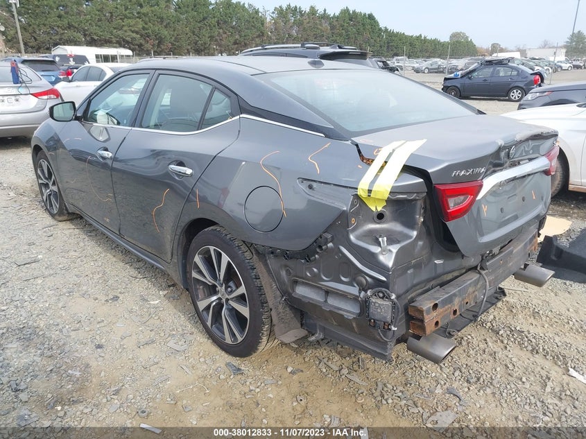 2017 NISSAN MAXIMA VIN: 1N4AA6AP9HC439777