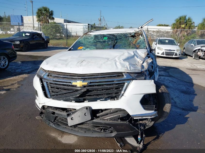 2022 Chevrolet Traverse Fwd Lt Leather VIN: 1GNERHKW2NJ108124 Lot: 38012930