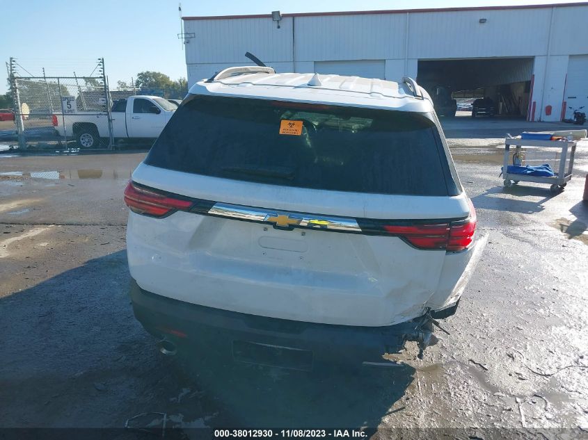 2022 Chevrolet Traverse Fwd Lt Leather VIN: 1GNERHKW2NJ108124 Lot: 38012930