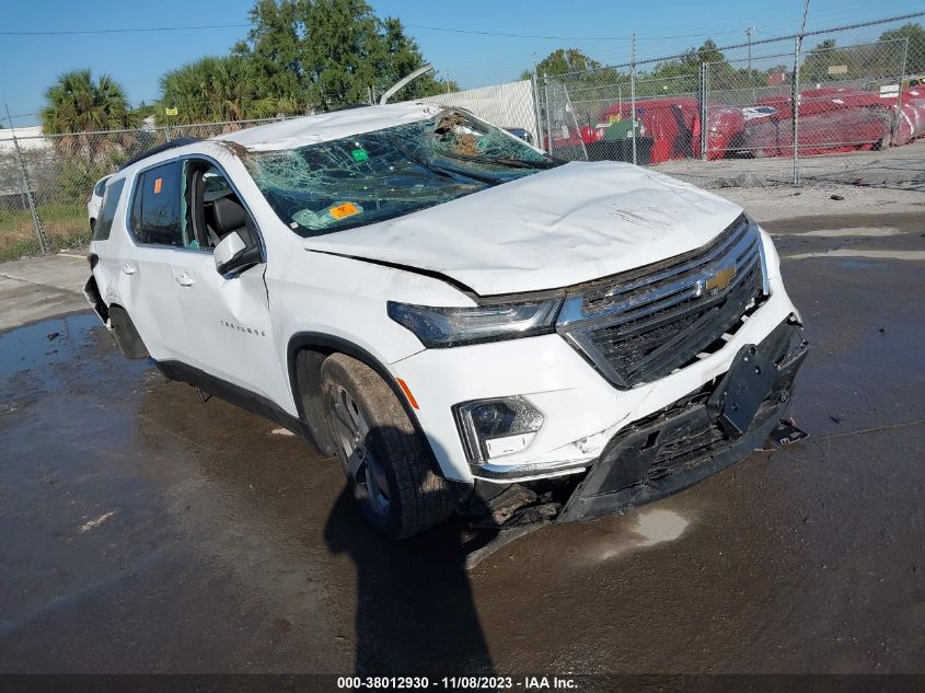 2022 Chevrolet Traverse Fwd Lt Leather VIN: 1GNERHKW2NJ108124 Lot: 38012930