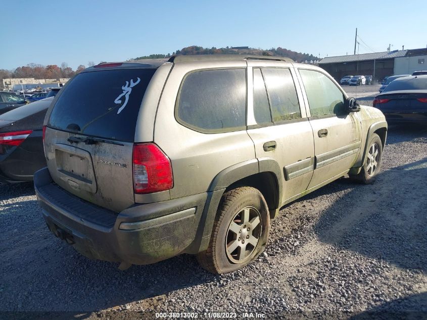 2004 Isuzu Ascender S VIN: 4NUDT13SX42102108 Lot: 38013002