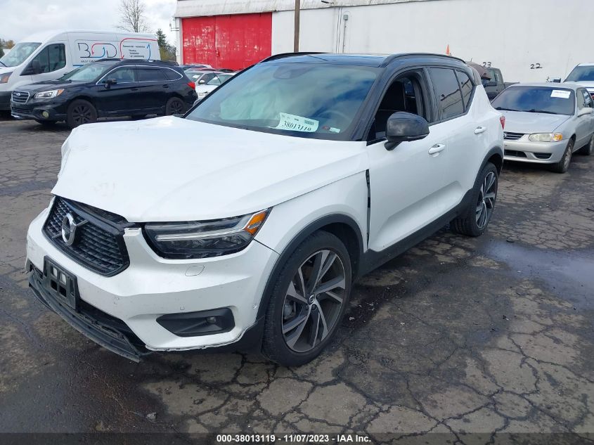 2021 Volvo Xc40 T4 R-Design VIN: YV4AC2HM4M2481151 Lot: 38013119