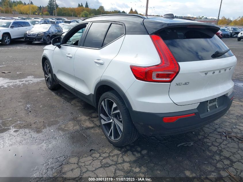 2021 Volvo Xc40 T4 R-Design VIN: YV4AC2HM4M2481151 Lot: 38013119