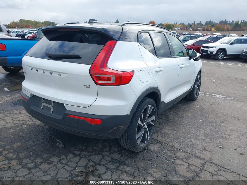 2021 Volvo Xc40 T4 R-Design VIN: YV4AC2HM4M2481151 Lot: 38013119