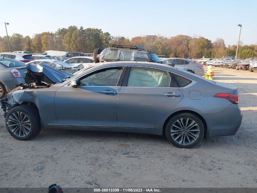 2016 Hyundai Genesis 3.8 VIN: KMHGN4JE3GU133450 Lot: 38013309