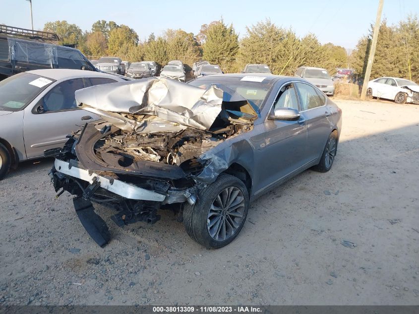 2016 Hyundai Genesis 3.8 VIN: KMHGN4JE3GU133450 Lot: 38013309