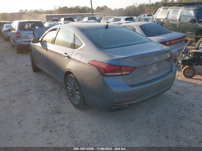 2016 Hyundai Genesis 3.8 VIN: KMHGN4JE3GU133450 Lot: 38013309