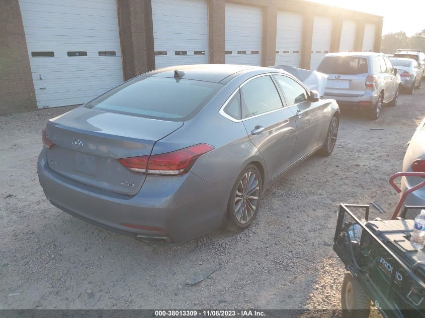 2016 Hyundai Genesis 3.8 VIN: KMHGN4JE3GU133450 Lot: 38013309