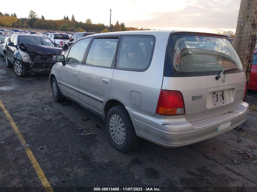 1997 Honda Odyssey Lx VIN: JHMRA1849VC009494 Lot: 38013458