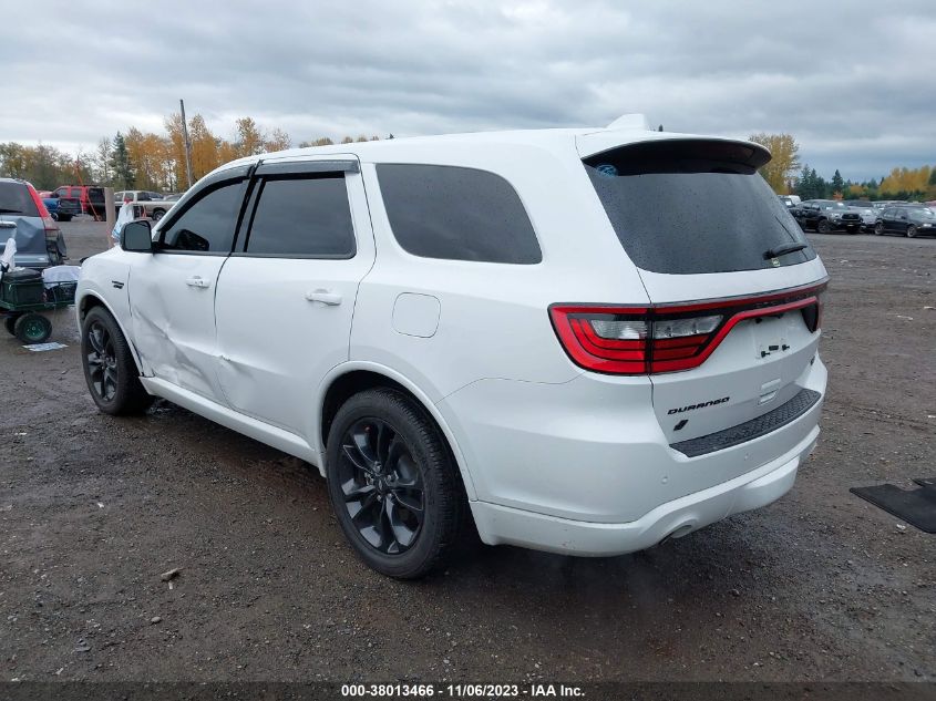 2022 Dodge Durango R/T Awd VIN: 1C4SDJCT3NC215273 Lot: 38013466