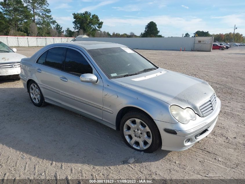 2006 Mercedes-Benz C-Class Luxury VIN: WDBRF92H06F759541 Lot: 38013523