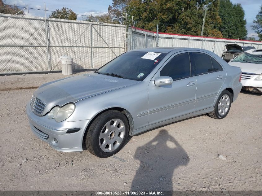 2006 Mercedes-Benz C-Class Luxury VIN: WDBRF92H06F759541 Lot: 38013523