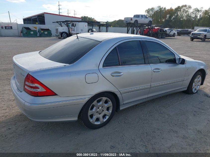 2006 Mercedes-Benz C-Class Luxury VIN: WDBRF92H06F759541 Lot: 38013523