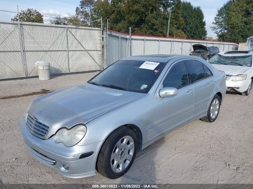 2006 Mercedes-Benz C-Class Luxury VIN: WDBRF92H06F759541 Lot: 38013523