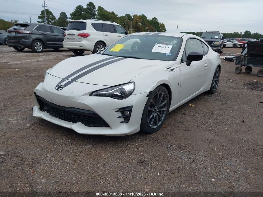 2017 Toyota 86 VIN: JF1ZNAA14H8707501 Lot: 38013538