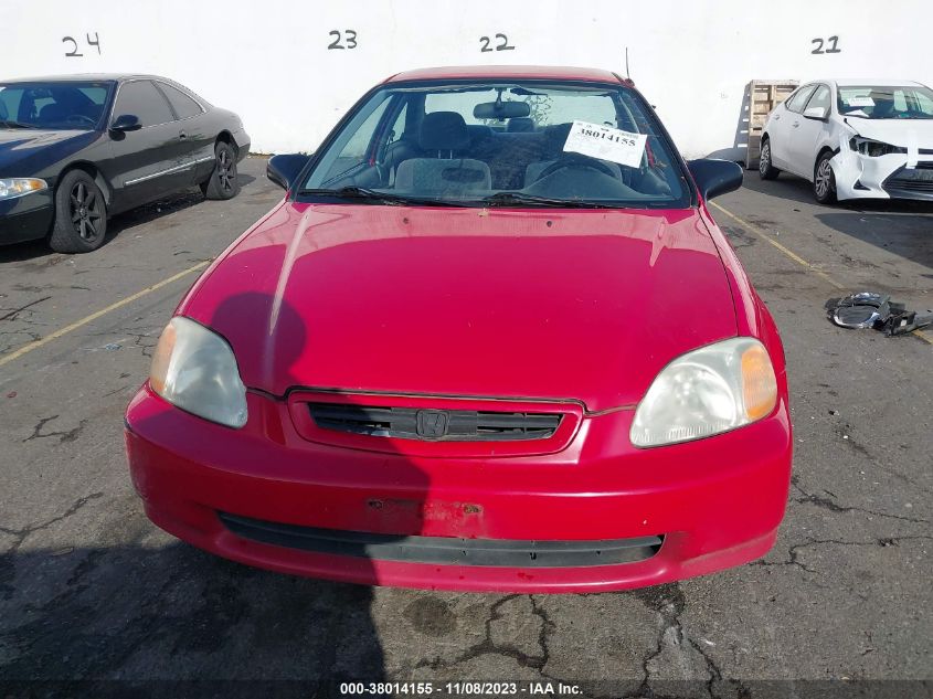 1997 Honda Civic Hx VIN: 1HGEJ7129VL103047 Lot: 38014155