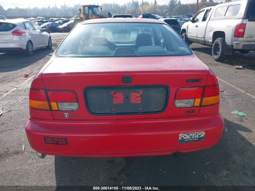 1997 Honda Civic Hx VIN: 1HGEJ7129VL103047 Lot: 38014155