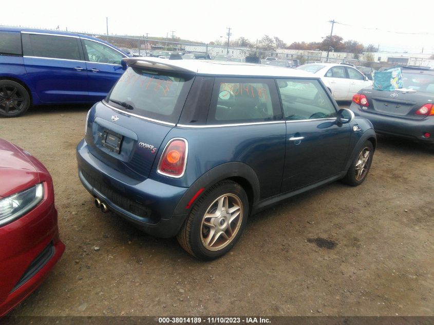 2009 Mini Cooper S S VIN: WMWMF735X9TW86217 Lot: 38014189