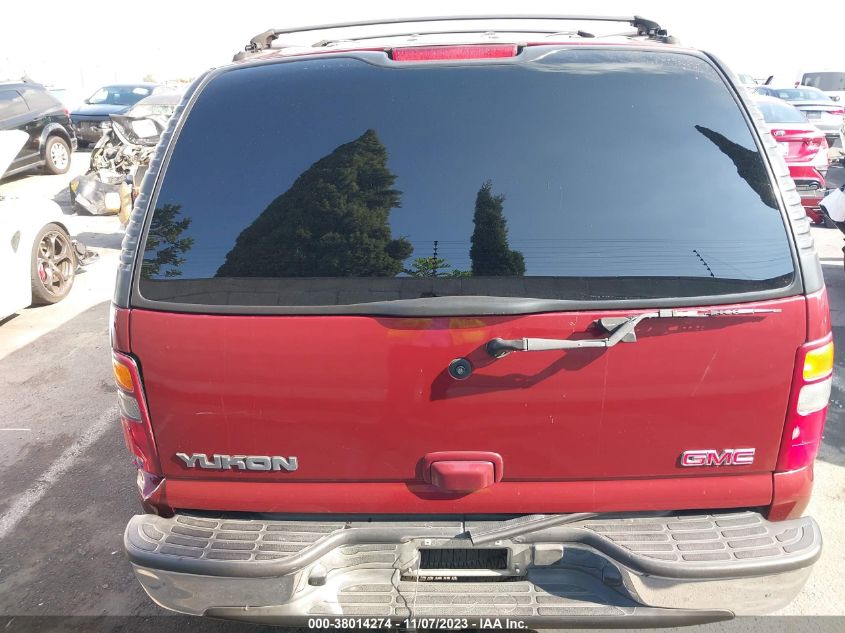 2002 GMC Yukon Slt VIN: 1GKEC13TX2R214070 Lot: 38014274