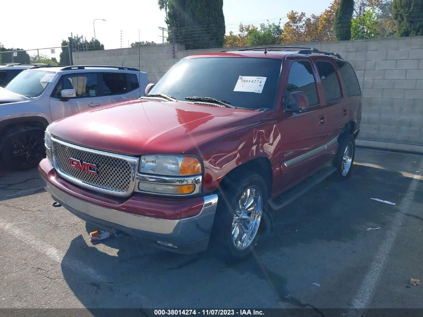 2002 GMC Yukon Slt VIN: 1GKEC13TX2R214070 Lot: 38014274