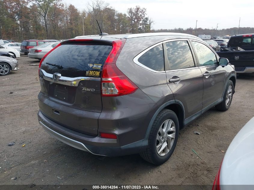 2015 Honda Cr-V Ex-L VIN: 2HKRM4H78FH695201 Lot: 38014284