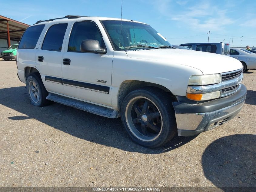 2001 Chevrolet Tahoe Ls VIN: 1GNEK13T21J102608 Lot: 38014357