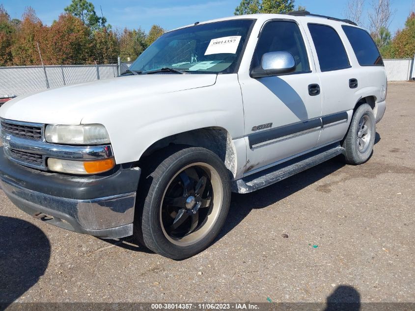 2001 Chevrolet Tahoe Ls VIN: 1GNEK13T21J102608 Lot: 38014357