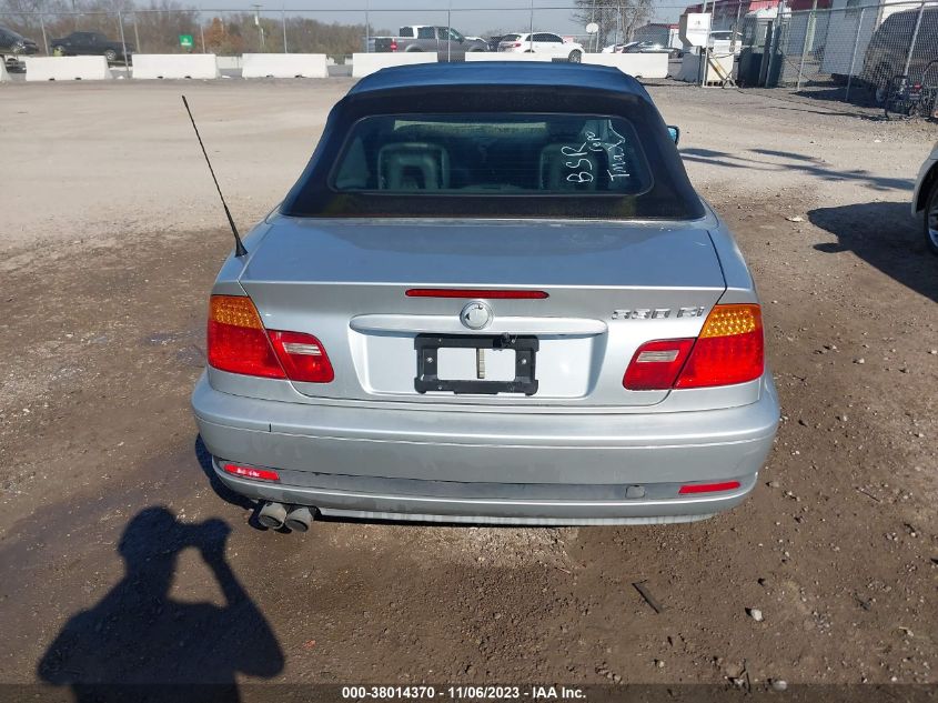 2004 BMW 3 Series 330Ci VIN: WBABW53434PL45231 Lot: 38014370