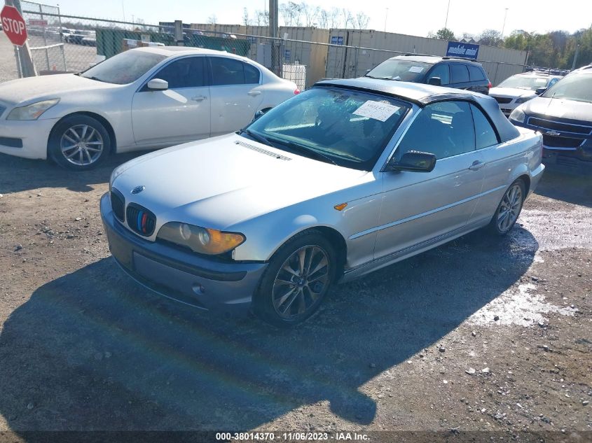 2004 BMW 3 Series 330Ci VIN: WBABW53434PL45231 Lot: 38014370