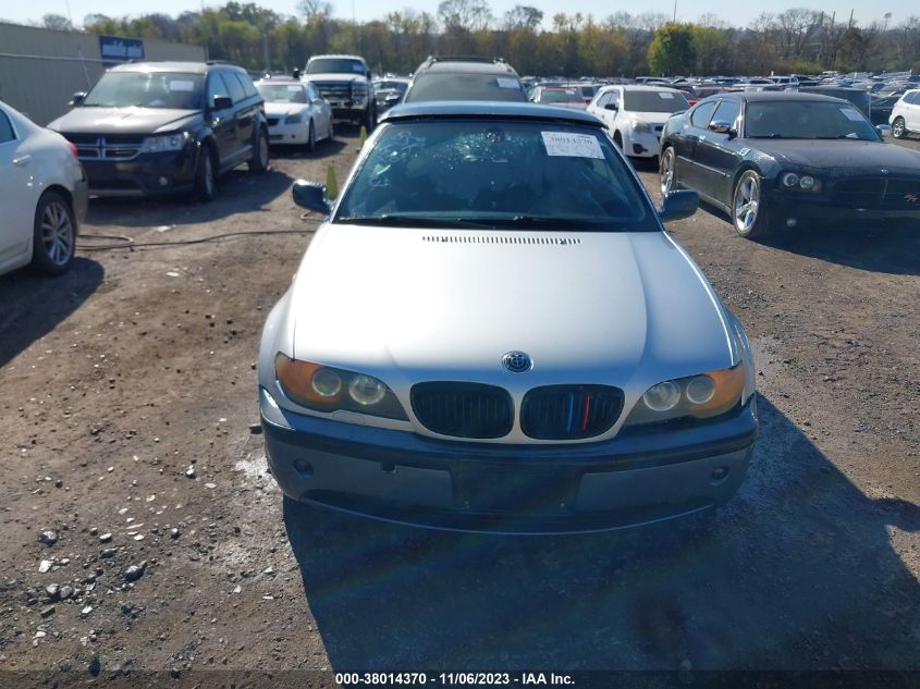 2004 BMW 3 Series 330Ci VIN: WBABW53434PL45231 Lot: 38014370